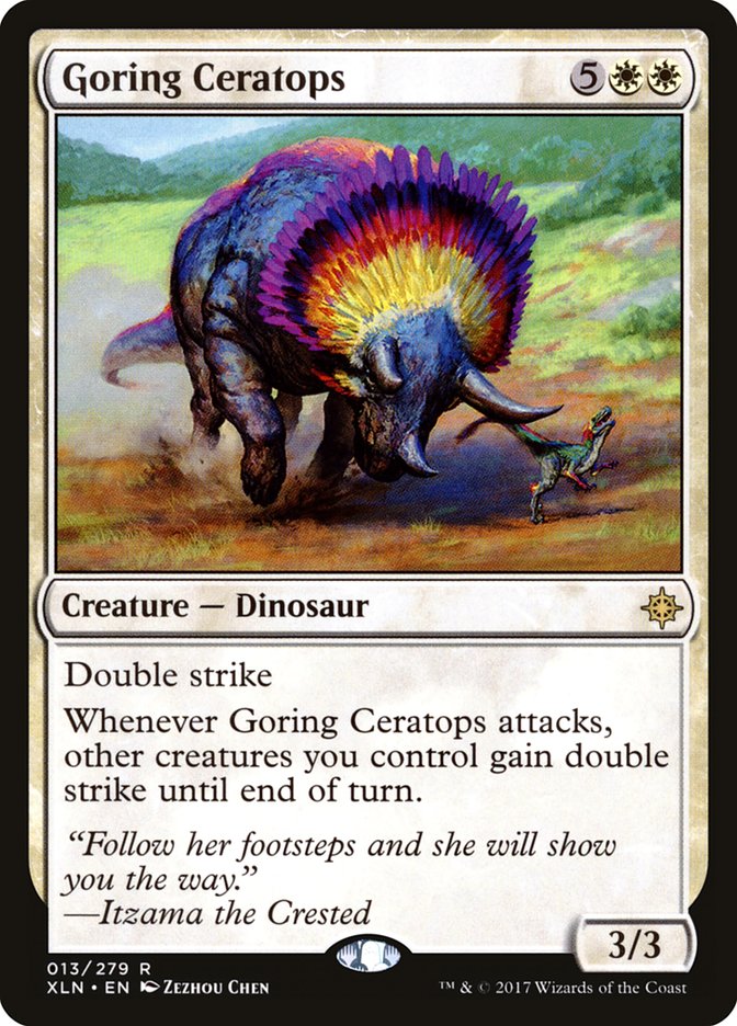 Goring Ceratops [Ixalan] | Gear Gaming Fayetteville