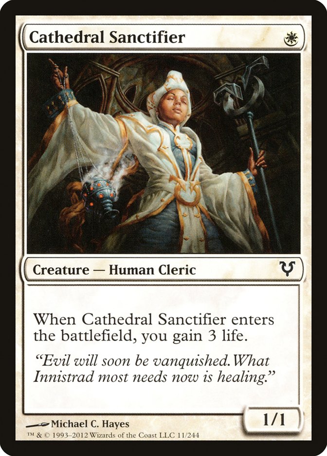 Cathedral Sanctifier [Avacyn Restored] | Gear Gaming Fayetteville