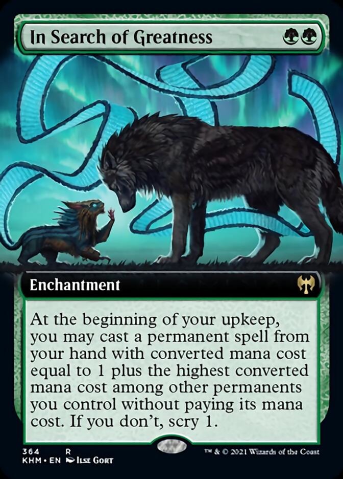 In Search of Greatness (Extended Art) [Kaldheim] | Gear Gaming Fayetteville