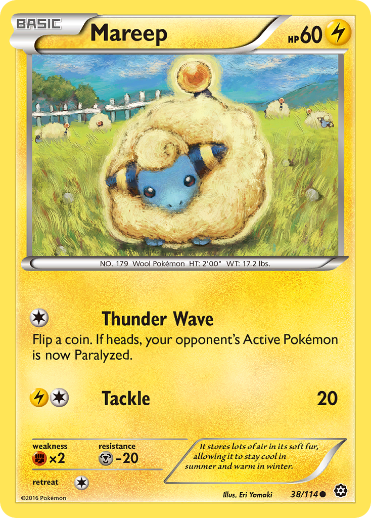 Mareep (38/114) [XY: Steam Siege] | Gear Gaming Fayetteville