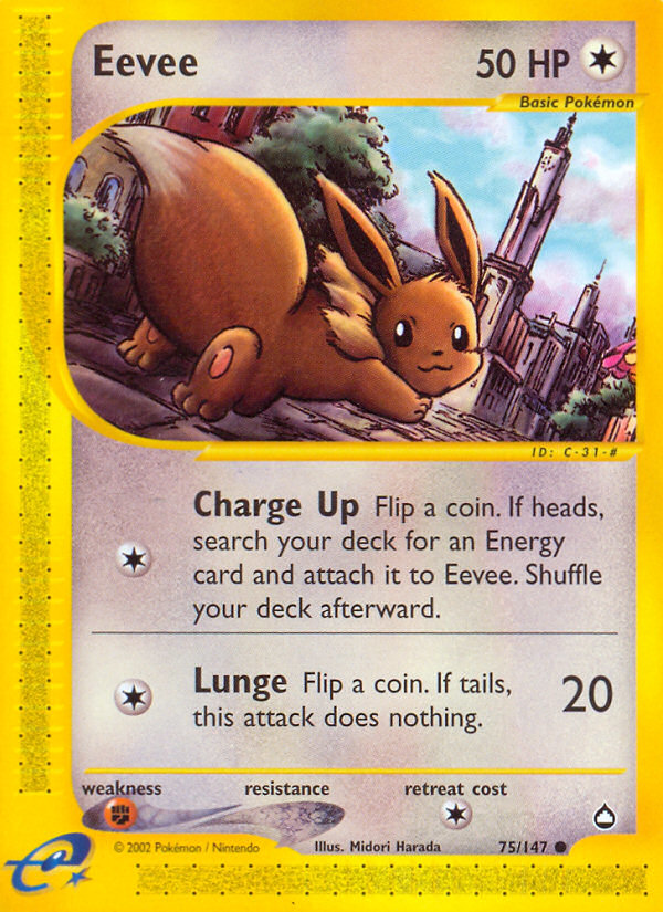 Eevee (75/147) [Aquapolis] | Gear Gaming Fayetteville