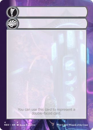 Helper Card (4/9) [Kamigawa: Neon Dynasty Tokens] | Gear Gaming Fayetteville