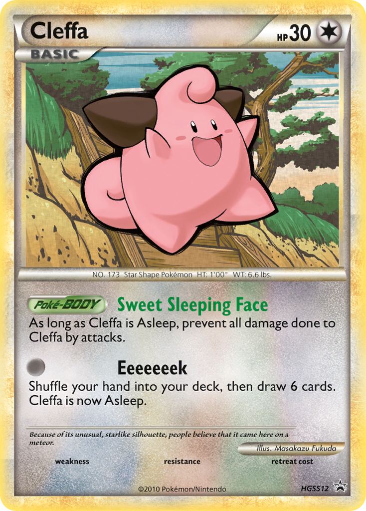 Cleffa (HGSS12) [HeartGold & SoulSilver: Black Star Promos] | Gear Gaming Fayetteville