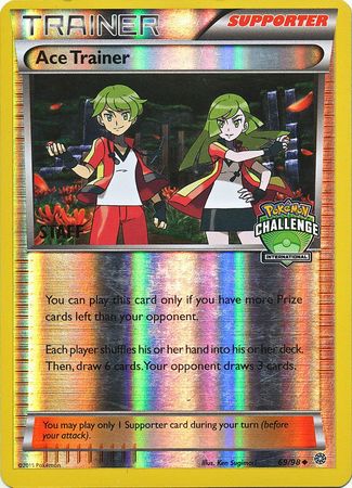 Ace Trainer (69/98) (International Challenge Promo Staff) [XY: Ancient Origins] | Gear Gaming Fayetteville