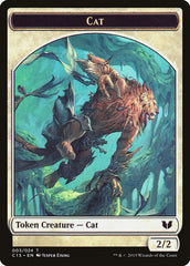 Cat // Zombie Double-Sided Token [Commander 2015 Tokens] | Gear Gaming Fayetteville