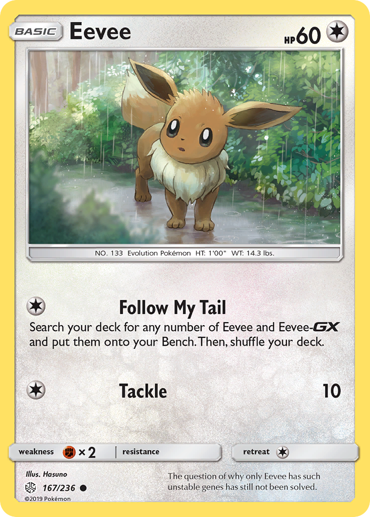 Eevee (167/236) [Sun & Moon: Cosmic Eclipse] | Gear Gaming Fayetteville