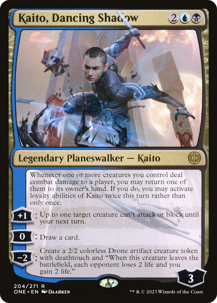 Kaito, Dancing Shadow [Phyrexia: All Will Be One] | Gear Gaming Fayetteville