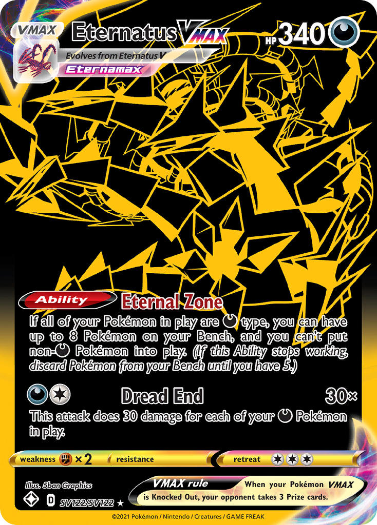 Eternatus VMAX (SV122/SV122) [Sword & Shield: Shining Fates] | Gear Gaming Fayetteville