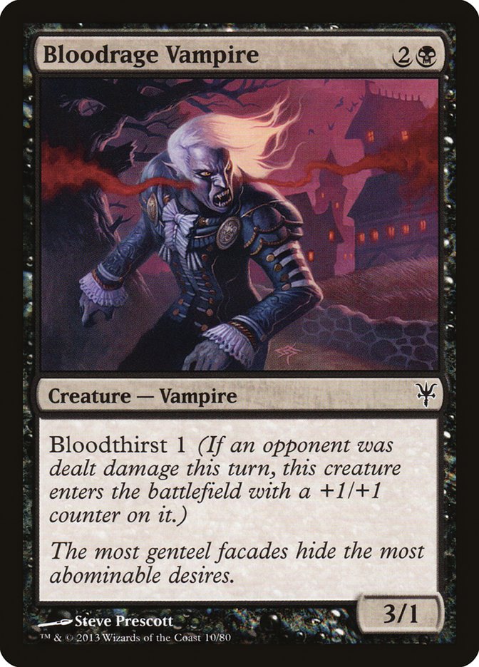 Bloodrage Vampire [Duel Decks: Sorin vs. Tibalt] | Gear Gaming Fayetteville