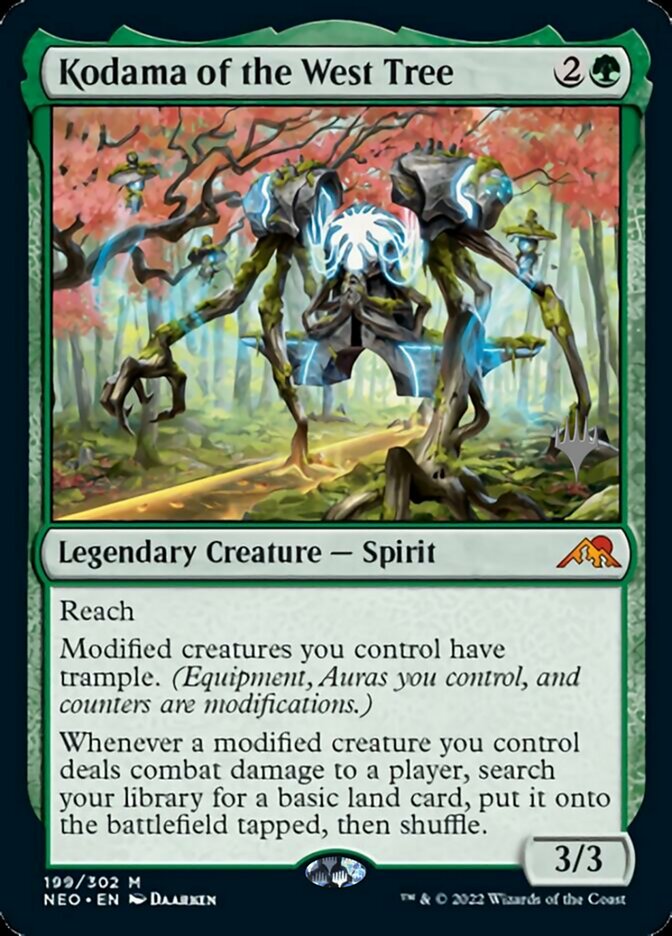 Kodama of the West Tree (Promo Pack) [Kamigawa: Neon Dynasty Promos] | Gear Gaming Fayetteville