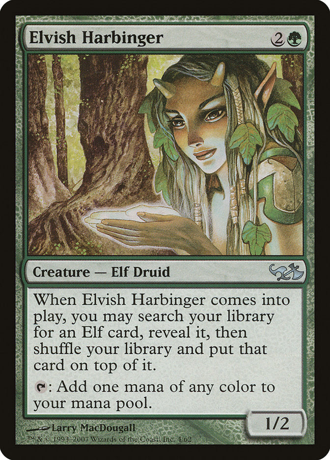 Elvish Harbinger [Duel Decks: Elves vs. Goblins] | Gear Gaming Fayetteville