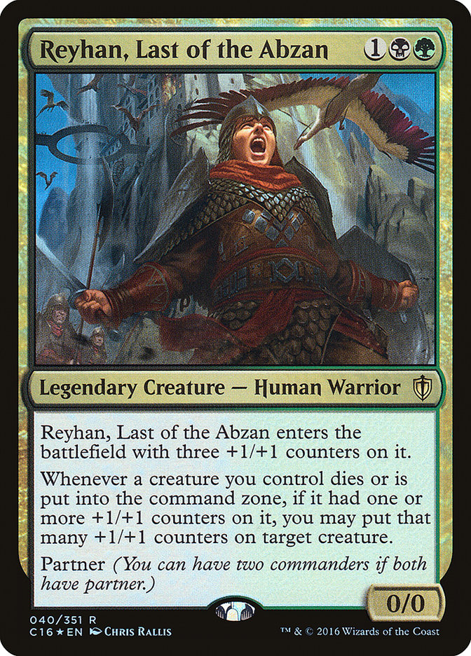 Reyhan, Last of the Abzan [Commander 2016] | Gear Gaming Fayetteville