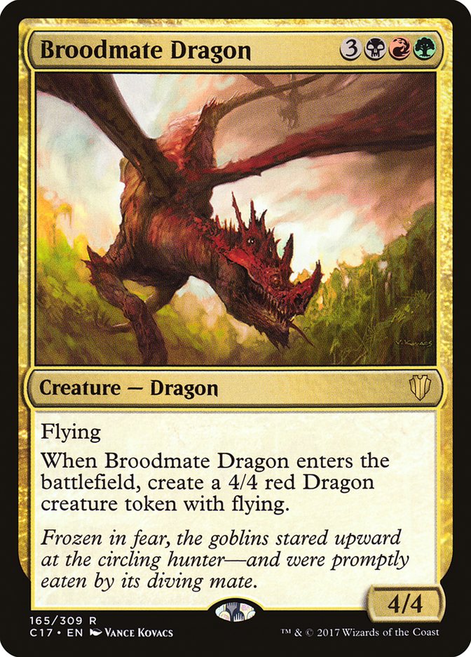 Broodmate Dragon [Commander 2017] | Gear Gaming Fayetteville