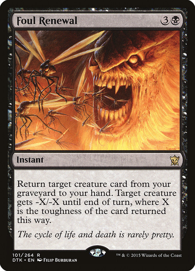 Foul Renewal [Dragons of Tarkir] | Gear Gaming Fayetteville
