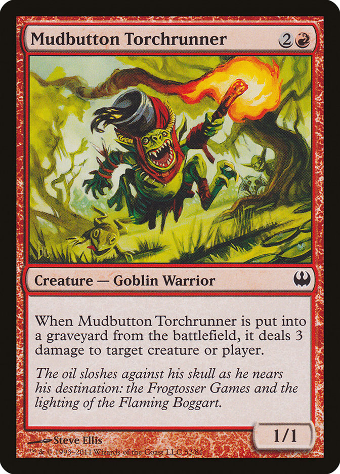 Mudbutton Torchrunner [Duel Decks: Knights vs. Dragons] | Gear Gaming Fayetteville