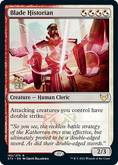 Blade Historian [Strixhaven: School of Mages Prerelease Promos] | Gear Gaming Fayetteville