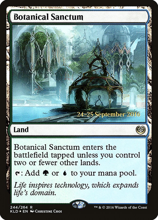 Botanical Sanctum [Kaladesh Prerelease Promos] | Gear Gaming Fayetteville