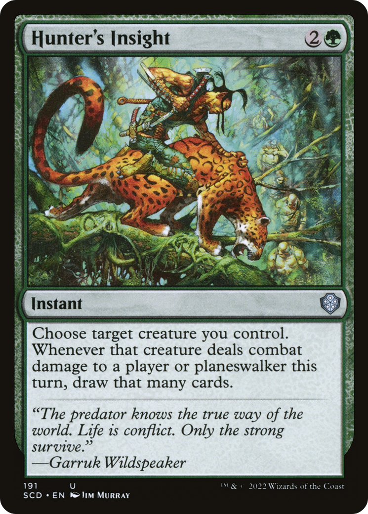 Hunter's Insight [Starter Commander Decks] | Gear Gaming Fayetteville