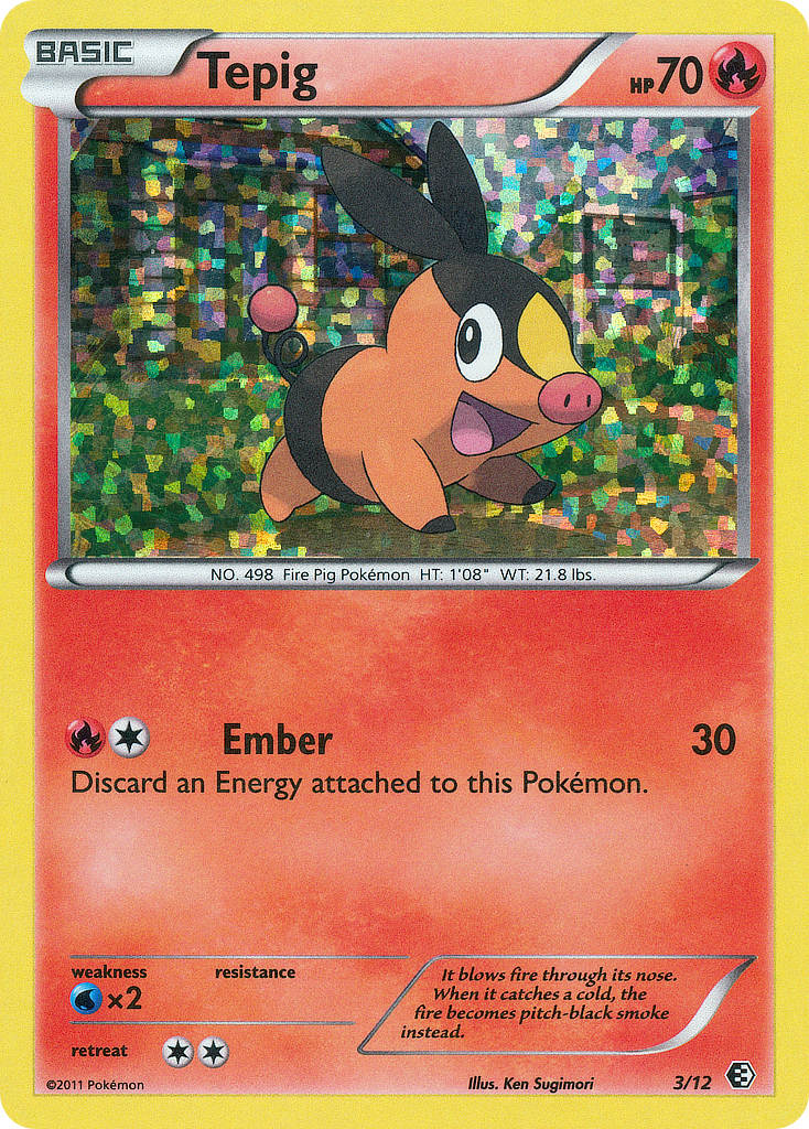 Tepig (3/12) [McDonald's Promos: 2011 Collection] | Gear Gaming Fayetteville