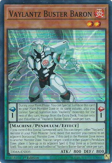 Vaylantz Buster Baron [TAMA-EN005] Super Rare | Gear Gaming Fayetteville