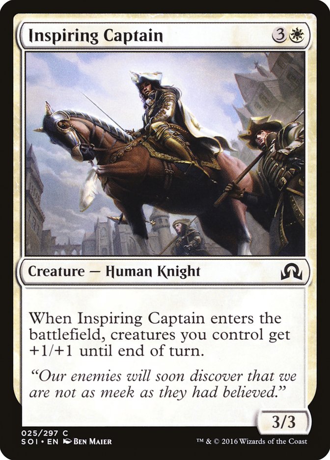 Inspiring Captain [Shadows over Innistrad] | Gear Gaming Fayetteville