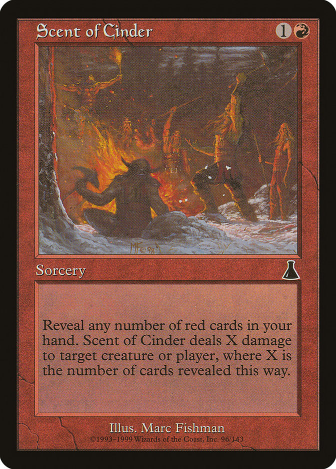 Scent of Cinder [Urza's Destiny] | Gear Gaming Fayetteville