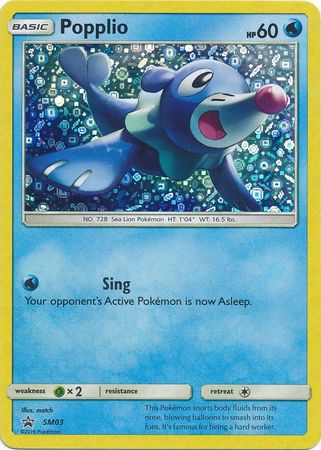 Popplio (SM03) (General Mills Promo) [Sun & Moon: Black Star Promos] | Gear Gaming Fayetteville