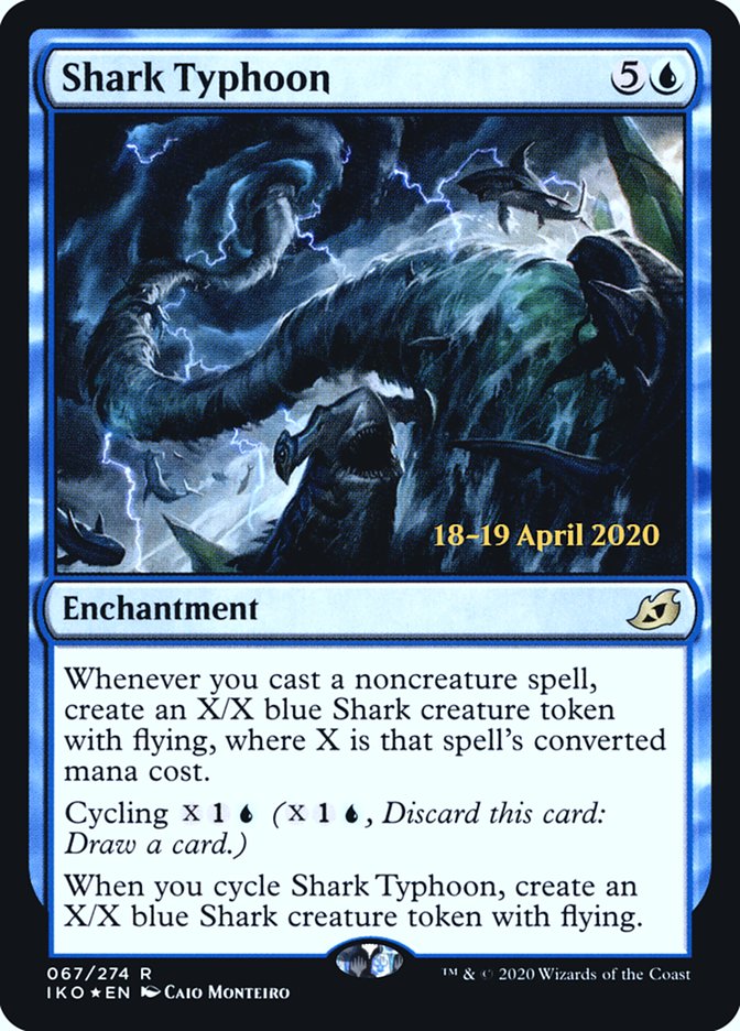 Shark Typhoon [Ikoria: Lair of Behemoths Prerelease Promos] | Gear Gaming Fayetteville