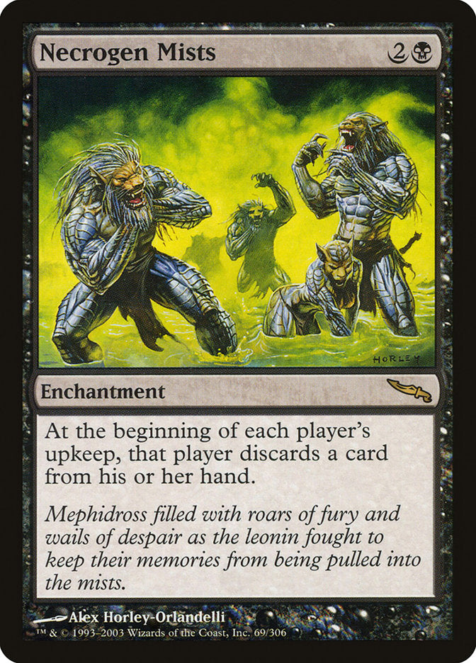 Necrogen Mists [Mirrodin] | Gear Gaming Fayetteville