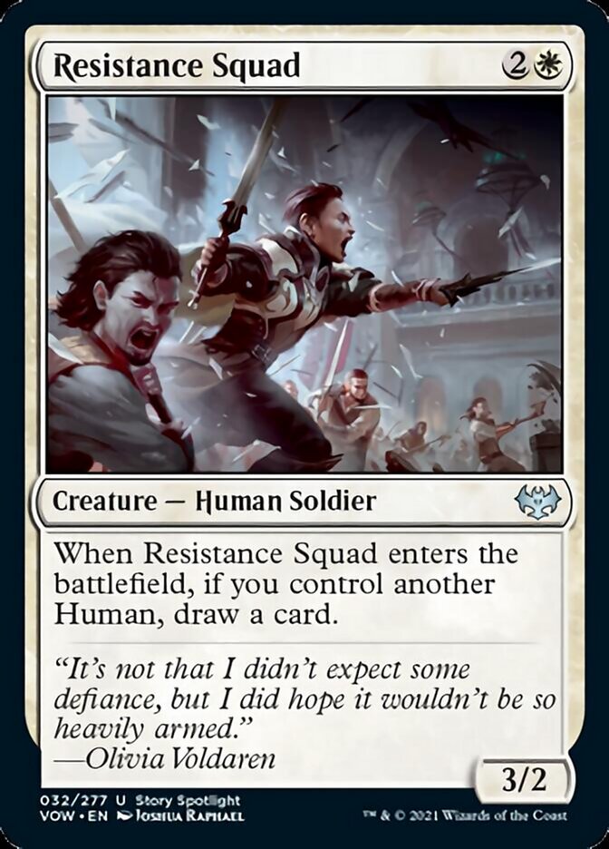 Resistance Squad [Innistrad: Crimson Vow] | Gear Gaming Fayetteville