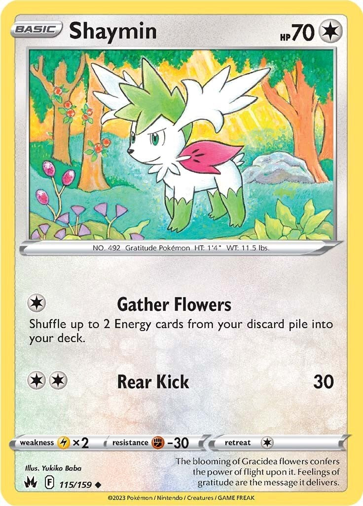 Shaymin (115/159) [Sword & Shield: Crown Zenith] | Gear Gaming Fayetteville