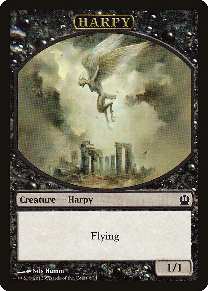 Harpy Token [Theros Tokens] | Gear Gaming Fayetteville