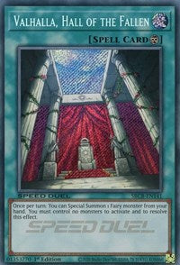 Valhalla, Hall of the Fallen (Secret) [SBCB-EN141] Secret Rare | Gear Gaming Fayetteville