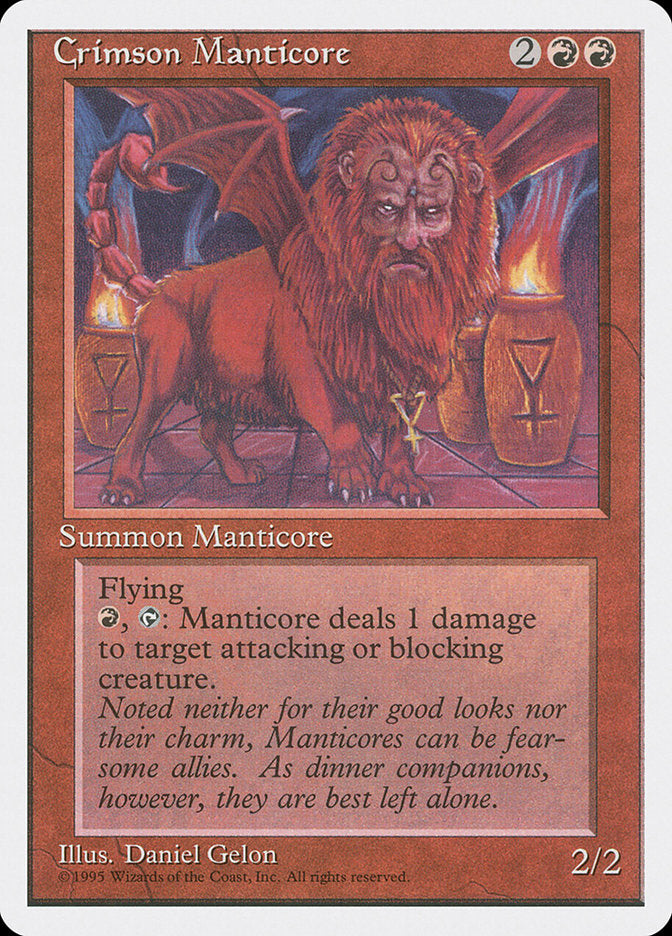 Crimson Manticore [Fourth Edition] | Gear Gaming Fayetteville