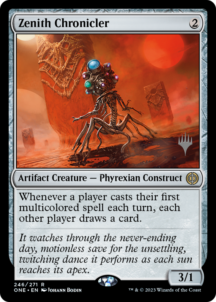 Zenith Chronicler (Promo Pack) [Phyrexia: All Will Be One Promos] | Gear Gaming Fayetteville