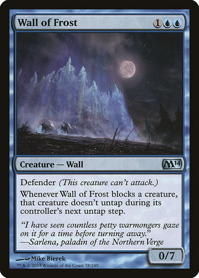 Wall of Frost [Magic 2014] | Gear Gaming Fayetteville