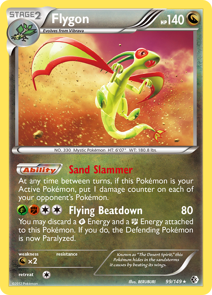 Flygon (99/149) [Black & White: Boundaries Crossed] | Gear Gaming Fayetteville