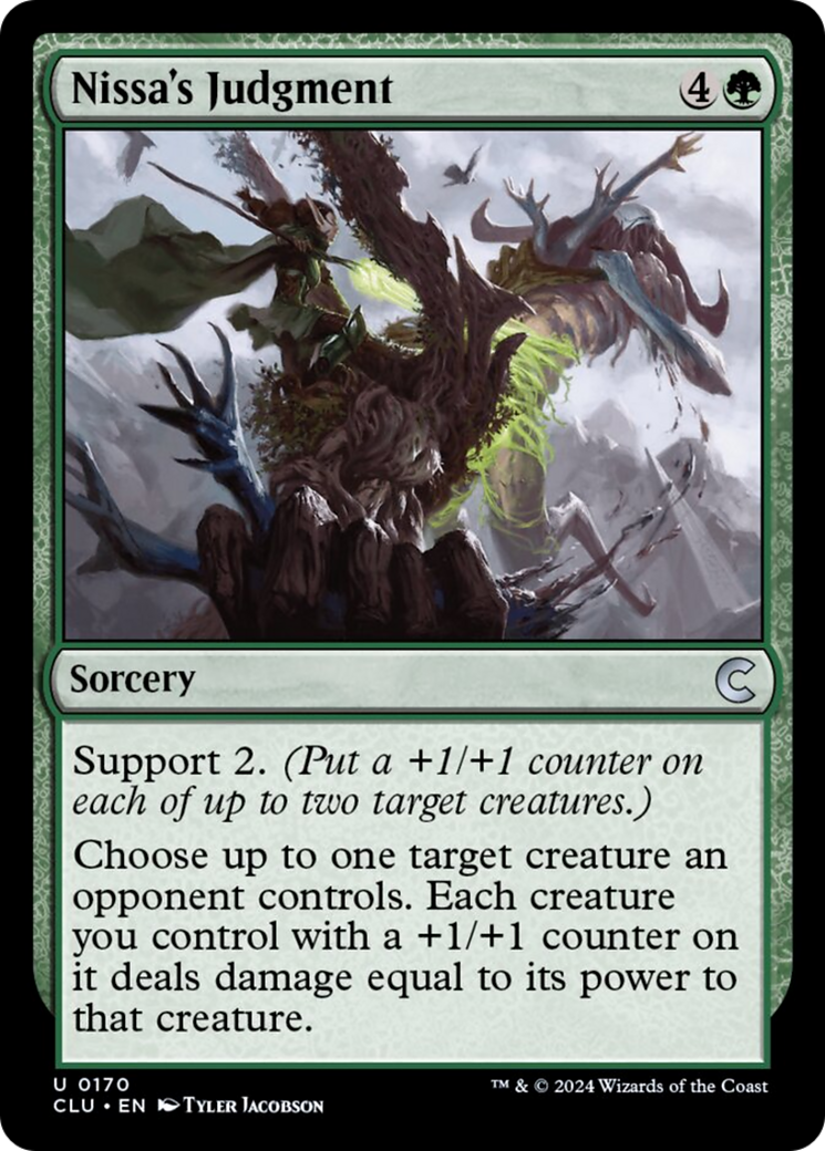 Nissa's Judgment [Ravnica: Clue Edition] | Gear Gaming Fayetteville