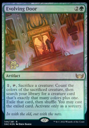 Evolving Door [Streets of New Capenna Prerelease Promos] | Gear Gaming Fayetteville