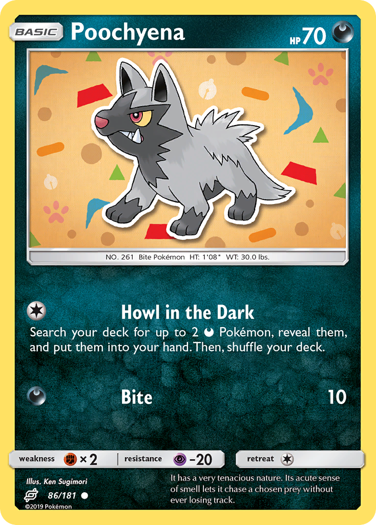 Poochyena (86/181) [Sun & Moon: Team Up] | Gear Gaming Fayetteville