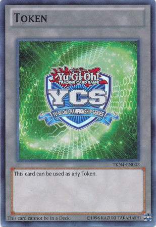 Yu-Gi-Oh Championship Series Token (Green) [TKN4-EN003] Super Rare | Gear Gaming Fayetteville