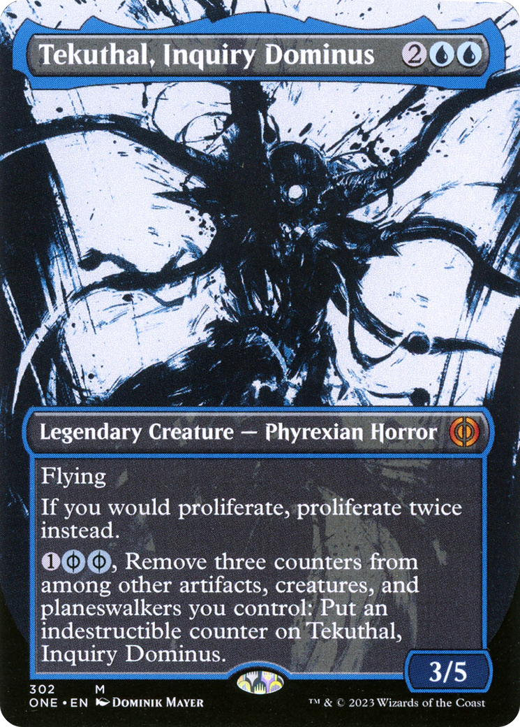 Tekuthal, Inquiry Dominus (Borderless Ichor) [Phyrexia: All Will Be One] | Gear Gaming Fayetteville