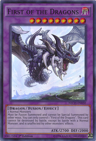 First of the Dragons [NECH-EN050] Super Rare | Gear Gaming Fayetteville