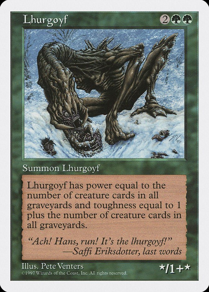 Lhurgoyf [Fifth Edition] | Gear Gaming Fayetteville