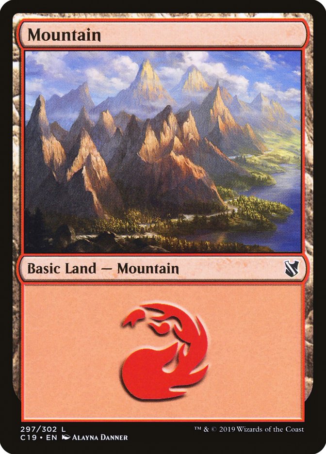 Mountain (297) [Commander 2019] | Gear Gaming Fayetteville