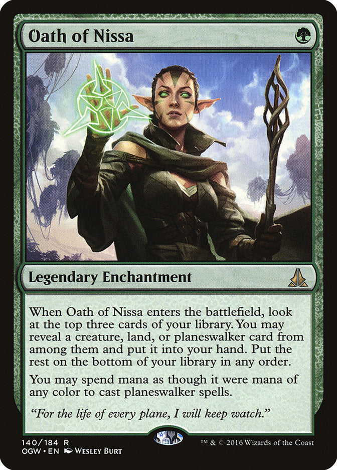 Oath of Nissa [Oath of the Gatewatch] | Gear Gaming Fayetteville