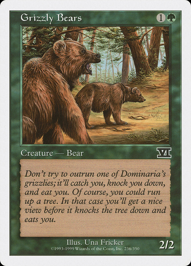 Grizzly Bears [Classic Sixth Edition] | Gear Gaming Fayetteville