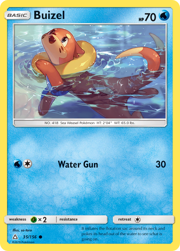 Buizel (35/156) [Sun & Moon: Ultra Prism] | Gear Gaming Fayetteville