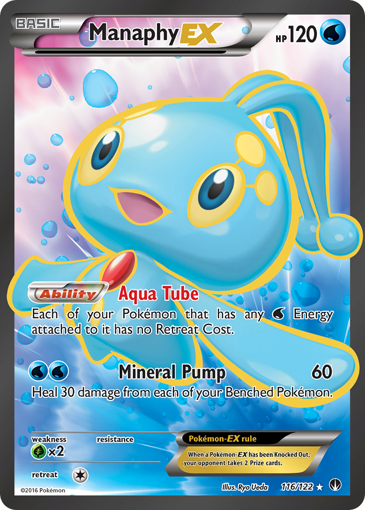 Manaphy EX (116/122) [XY: BREAKpoint] | Gear Gaming Fayetteville