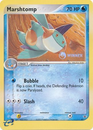 Marshtomp (011) (Jumbo Card) [Nintendo: Black Star Promos] | Gear Gaming Fayetteville